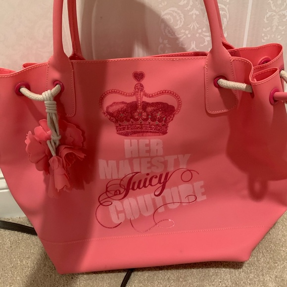 Juicy Couture Handbags - Juicy Couture Vinyl Beach Tote